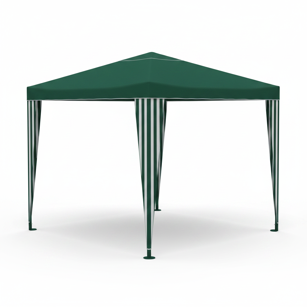 Gazebo Tropikana Verde 3x3 - Fotorealistico