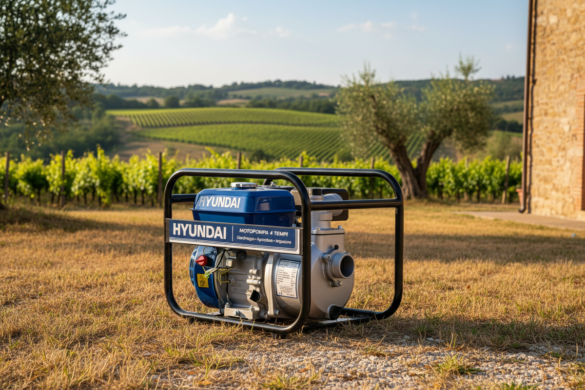 HYUNDAI Motopompa - Ambientata Campagna Italiana