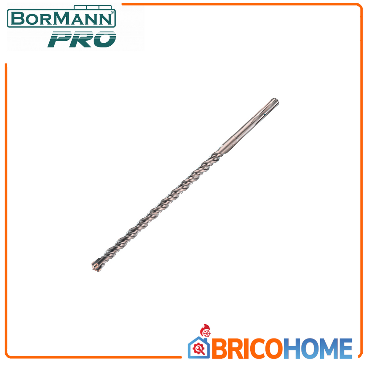 BORMANN Pro - Punta Diamantata SDS-MAX BHT4156 | Φ32x1000mm | 4 Taglienti | Cemento Pietra Muratura