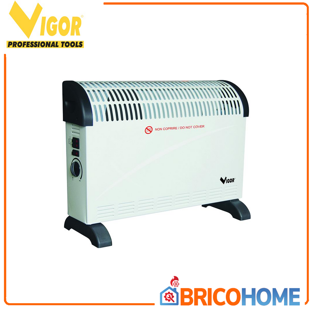 Vigor Termoconvettore ventilato Turbo 2000W