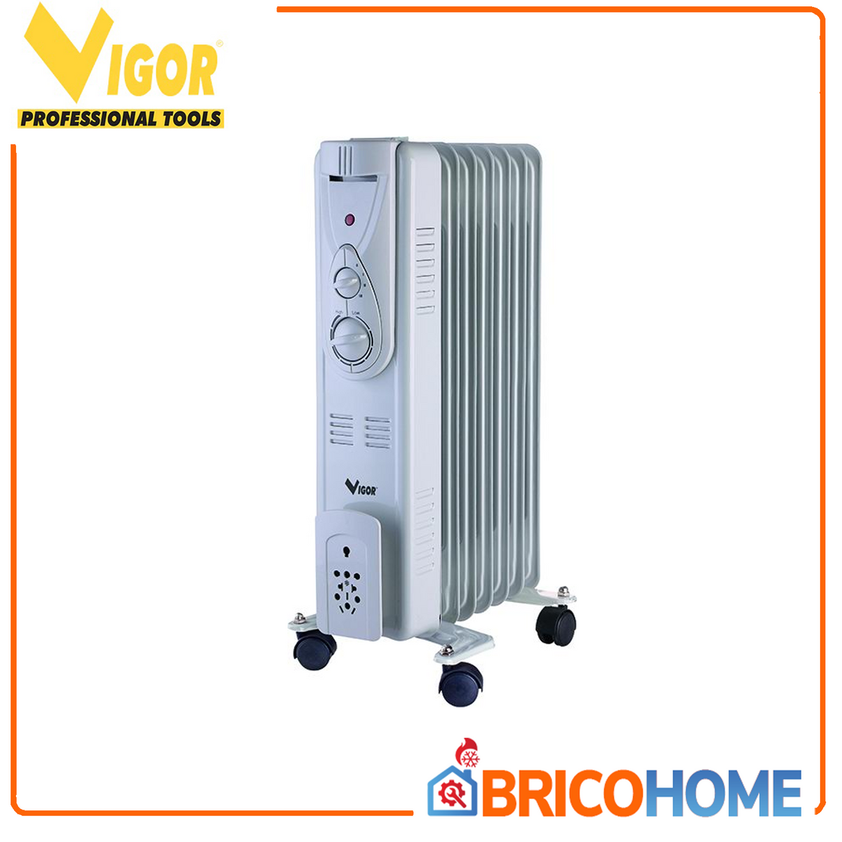 1500W 7-Element Oil-Filled Radiator - Vigor