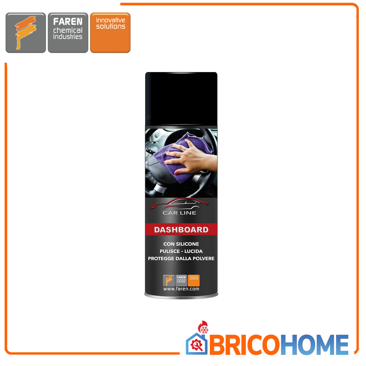 FAREN Silicone Dashboard Polish 400ml
