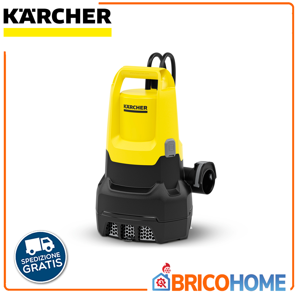 Pompe submersible pour eaux sales 750W SP 22.000 Dirt - KARCHER