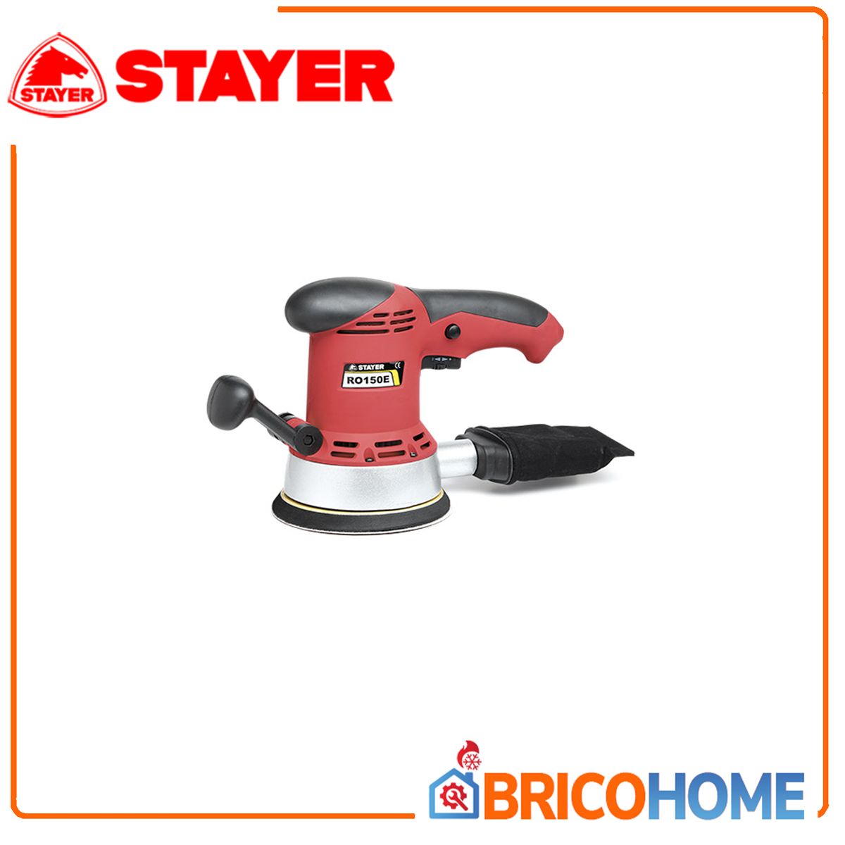 STAYER Exzenterschleifer RO 150 E | 450W | Ø150mm | 5 Geschwindigkeiten