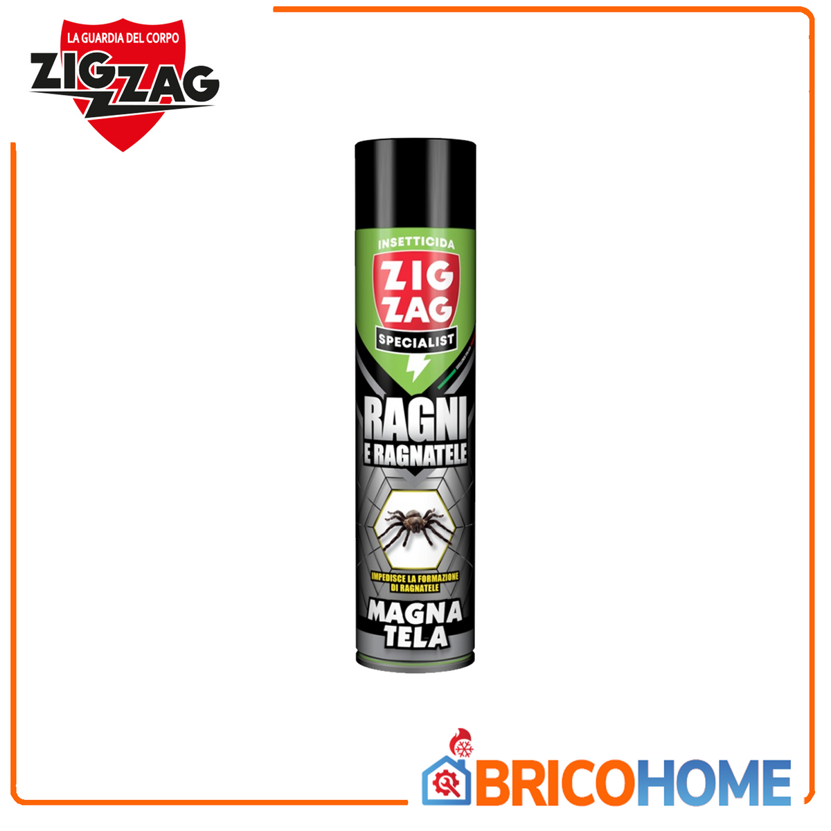 ZIG ZAG - Specialist Magnatela Insetticida Ragni e Ragnatele 600 ml | Azione Immediata + 40 Giorni Residuale