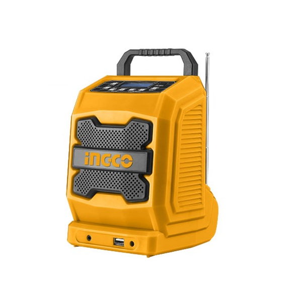 INGCO radio Bluetooth FM/AM sur batterie 20V (corps nu uniquement)