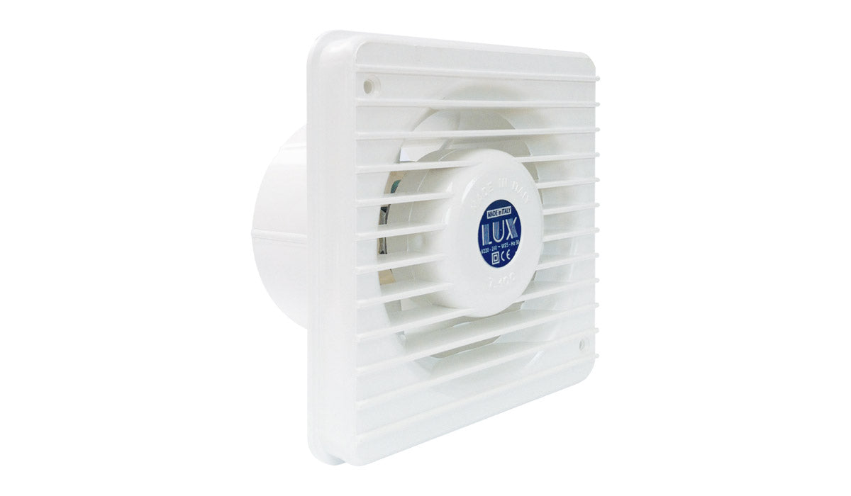 LUX - Aspiratore Assiale da Parete Serie T | Termoplastico | D.80 D.100 D.120 | Fissaggio a Muro