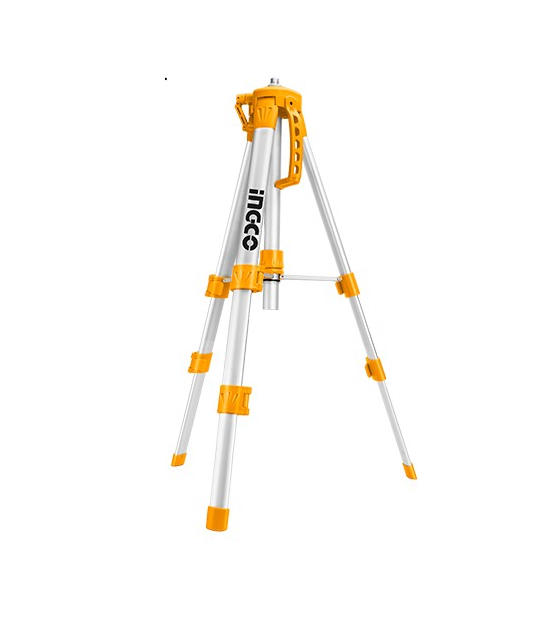 INGCO - Treppiede per Livella Laser Universale HLLT01152 | Alluminio 1,2m | Filetto 5/8'' e 1/4'' | 1,0 kg