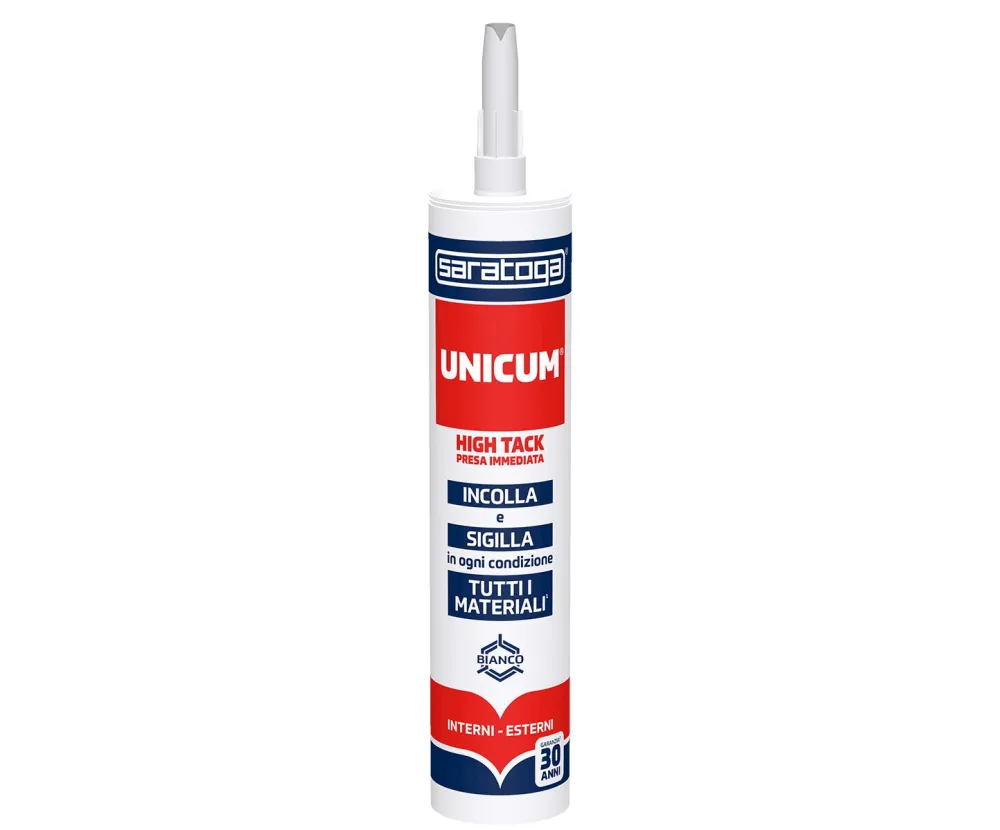 Saratoga UNICUM® – Adesivo Universale Superforte cartuccia 460gr