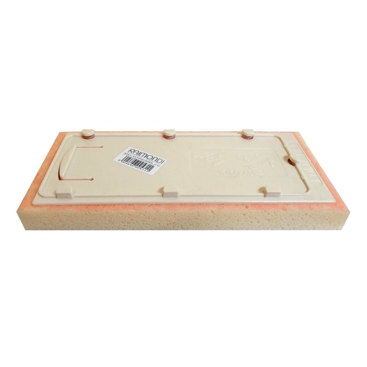 RAIMONDI - Spugna Ricambio Sweepex 217RICSWE | 13x30x3cm | Attacco EASY-LOCK | Made in Italy