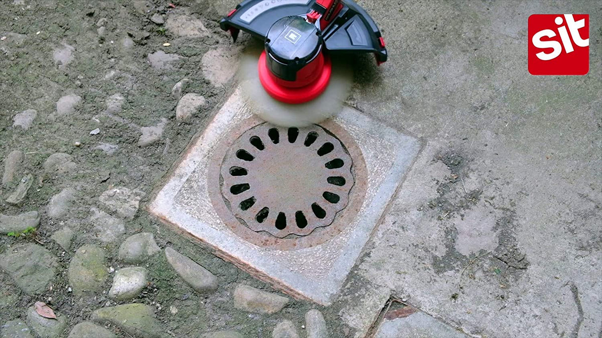 Freischneiderbürste für die Gartenarbeit aus Nylon C0170 SIT mit Adaptern