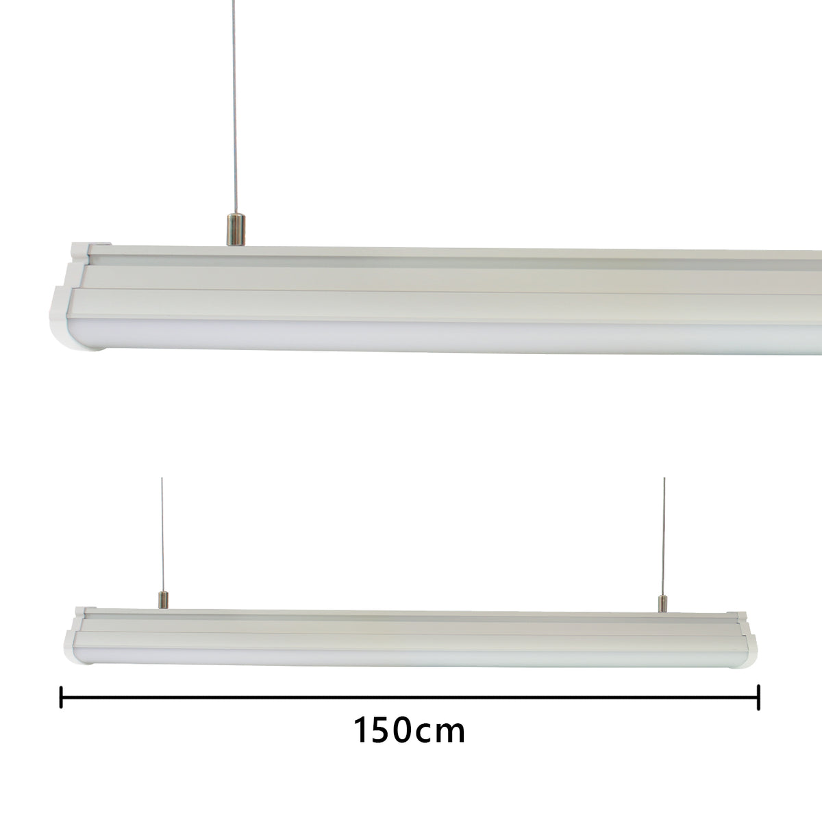 Plafoniera LED Rail IP44 60W 150cm 4500K