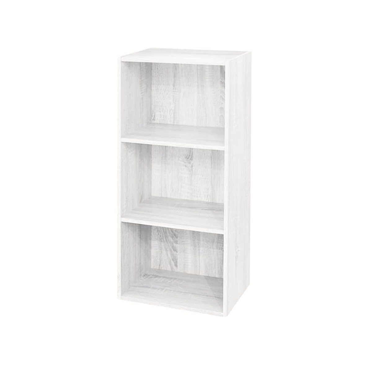 Libreria Componibile Modulare FREE | 3 Ripiani | 42x29x89 cm | MDF Laminato | Impilabile