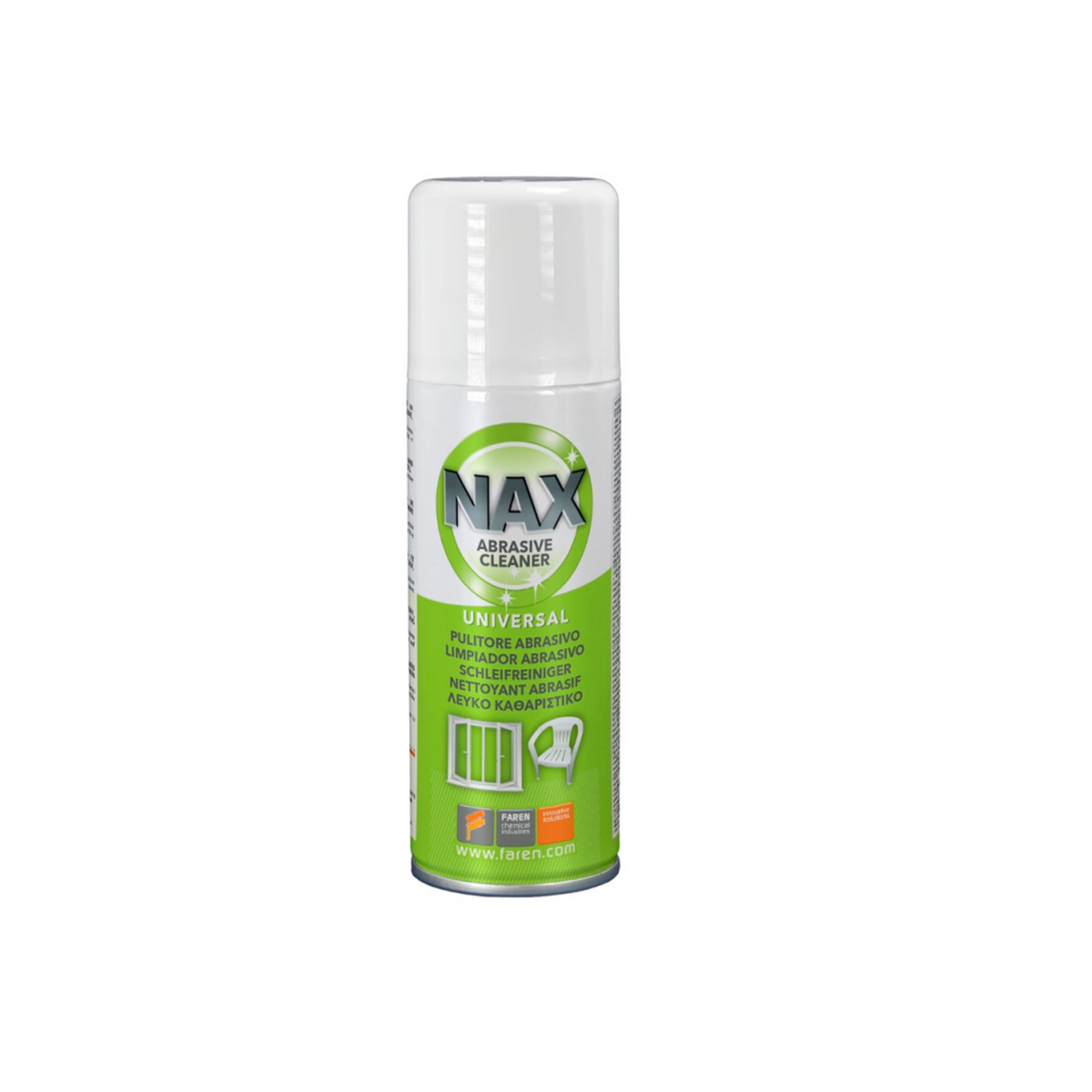 Pulitore lucidante abrasivo in schiuma 200ml NAX FAREN