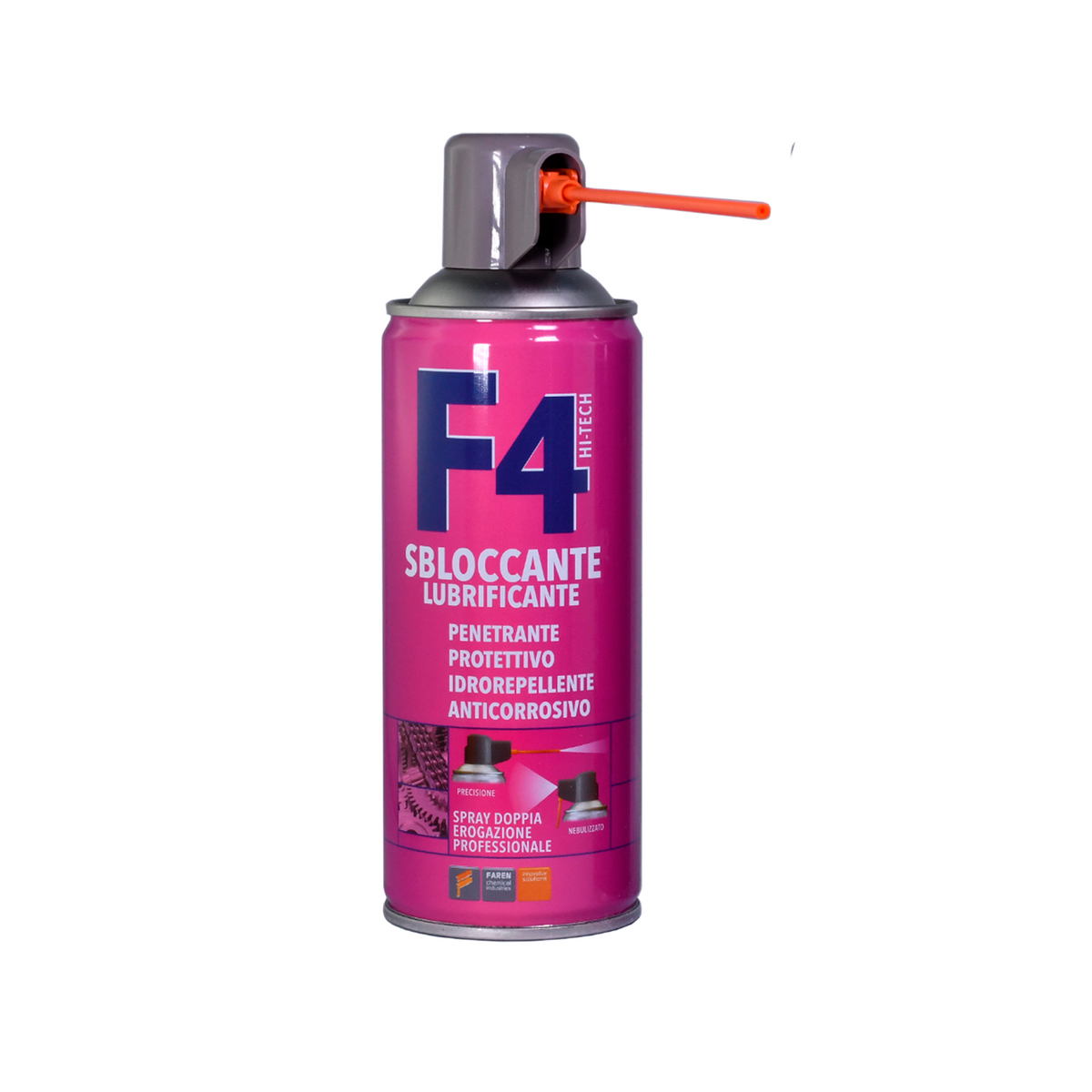 FAREN F4 Mehrzweck-Schmiermittel-Entblocker mit doppelter Abgabe 400 ml