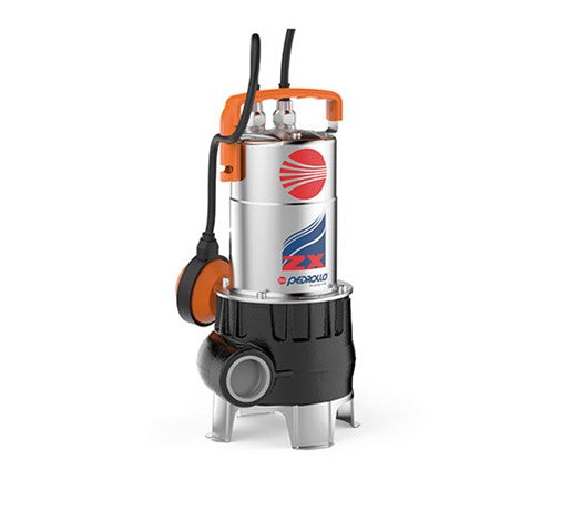 PEDROLLO - Elettropompa Sommergibile ZXm1A/40 VORTEX | Drenaggio Pozzi Neri | 0,85HP | Ø40mm | IP68