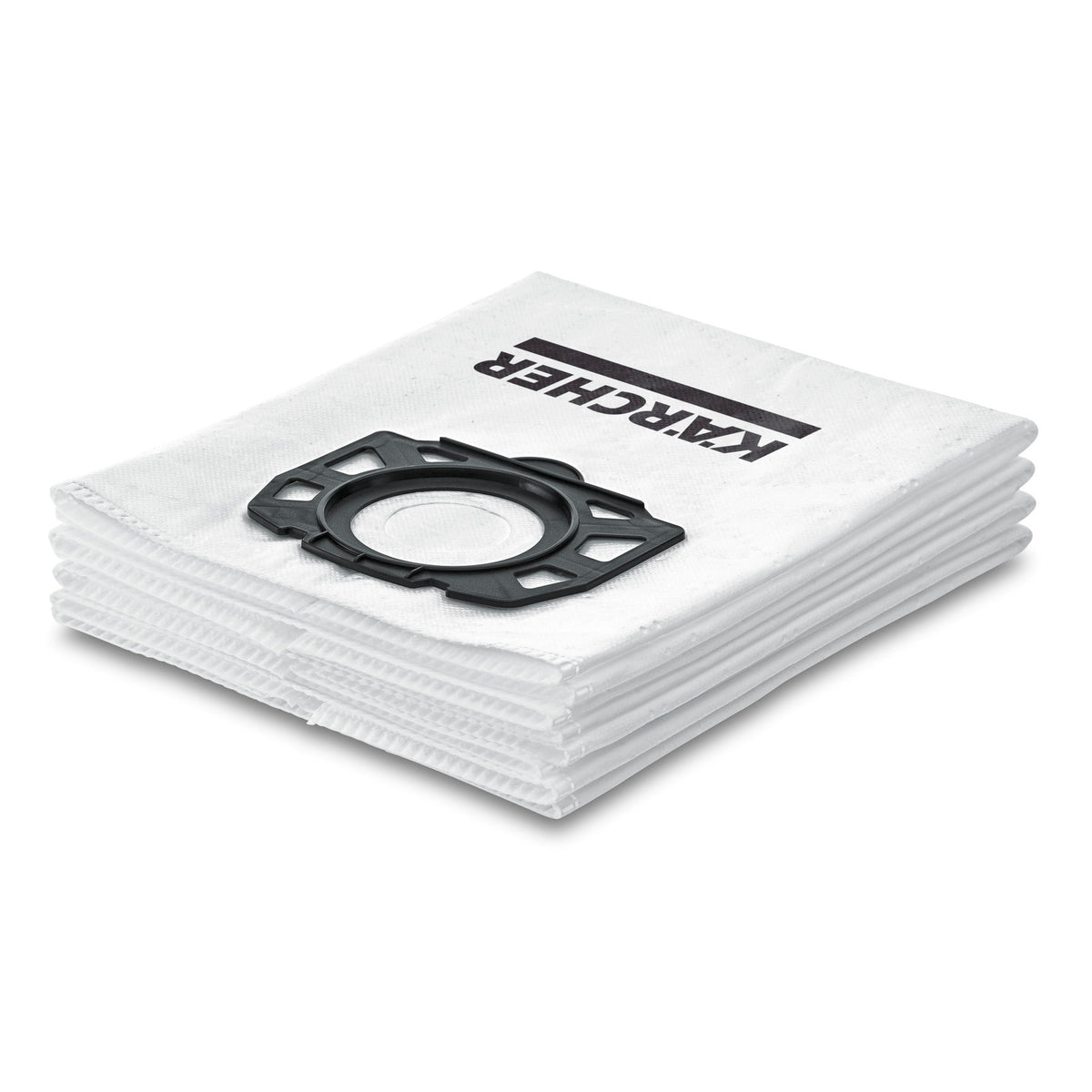 KARCHER - Sacchetti Filtro in Vello TNT 2.863-006.0 | 4 Pezzi | Per WD4, WD5, WD6, MV4, MV5, MV6 | Antistrappo | Alta Ritenzione Polvere
