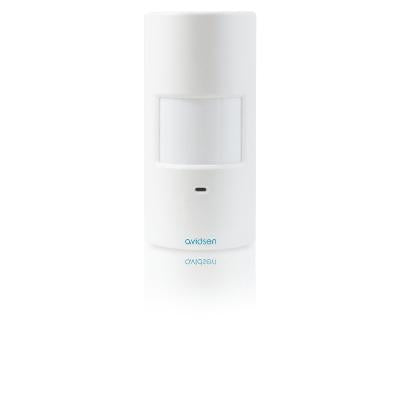 AVIDSEN - Sensore PIR Wireless Supplementare 100757 | Rilevatore Movimento 8m 110° | Comunicazione Bidirezionale | Portata 100m | Kit 127055/100731/100720