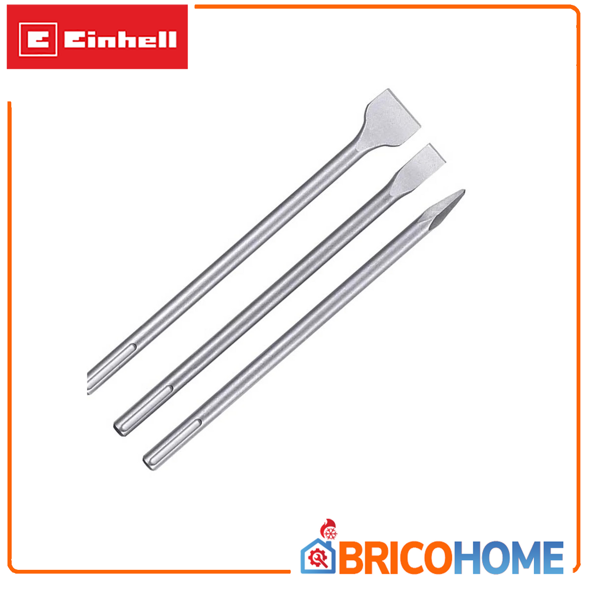 Set of 3 chisels SDS Max 400mm - KWB