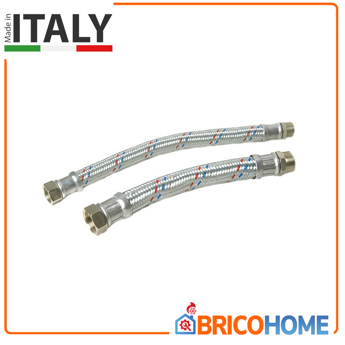 Flessibile Antivibrante M/F 1" x 1" 40cm | Raccordi Ottone | Elettropompe e Pompe Idrauliche
