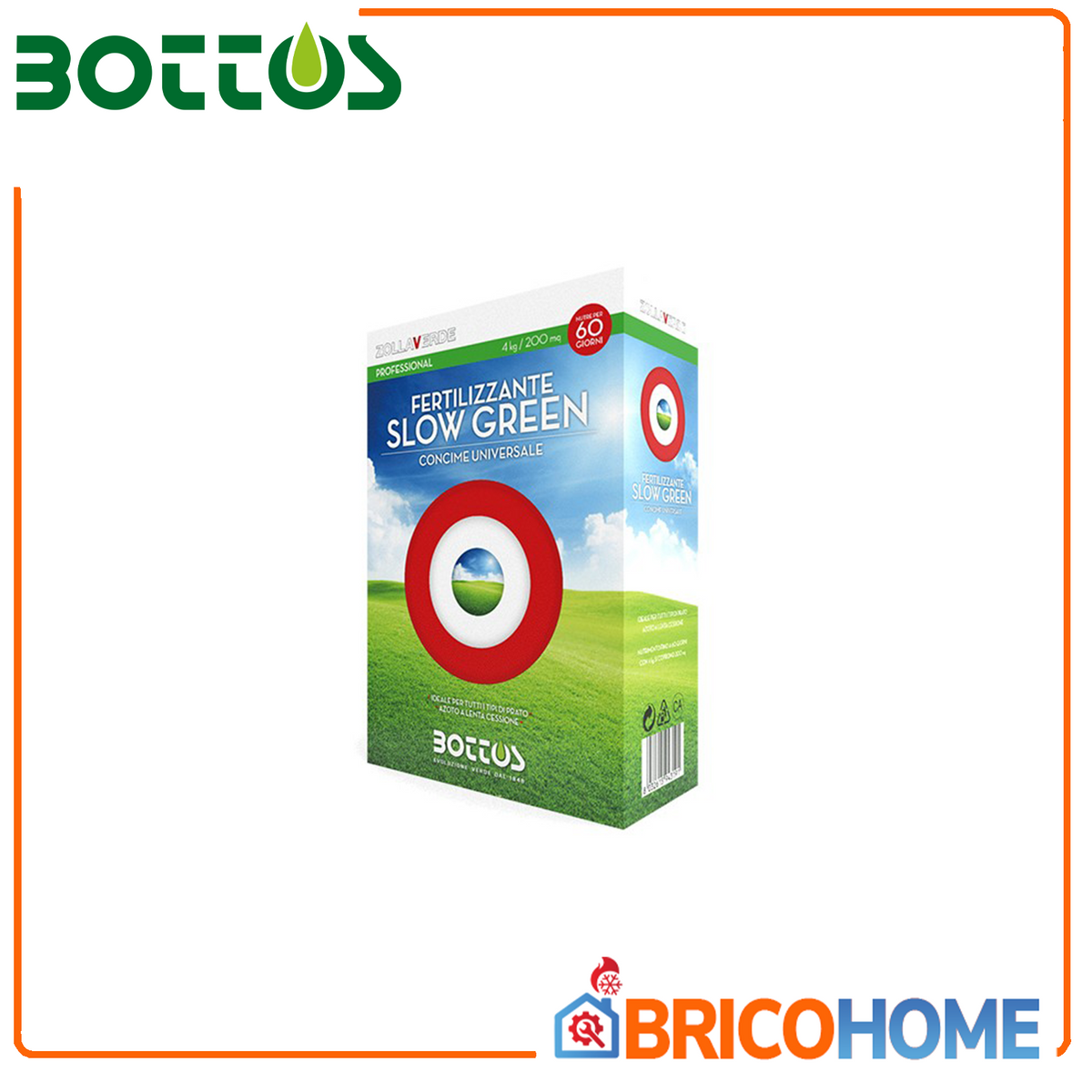 Düngerdünger „Slow Green 22-5-10+2MgO“ 4kg Packung - BOTTOS