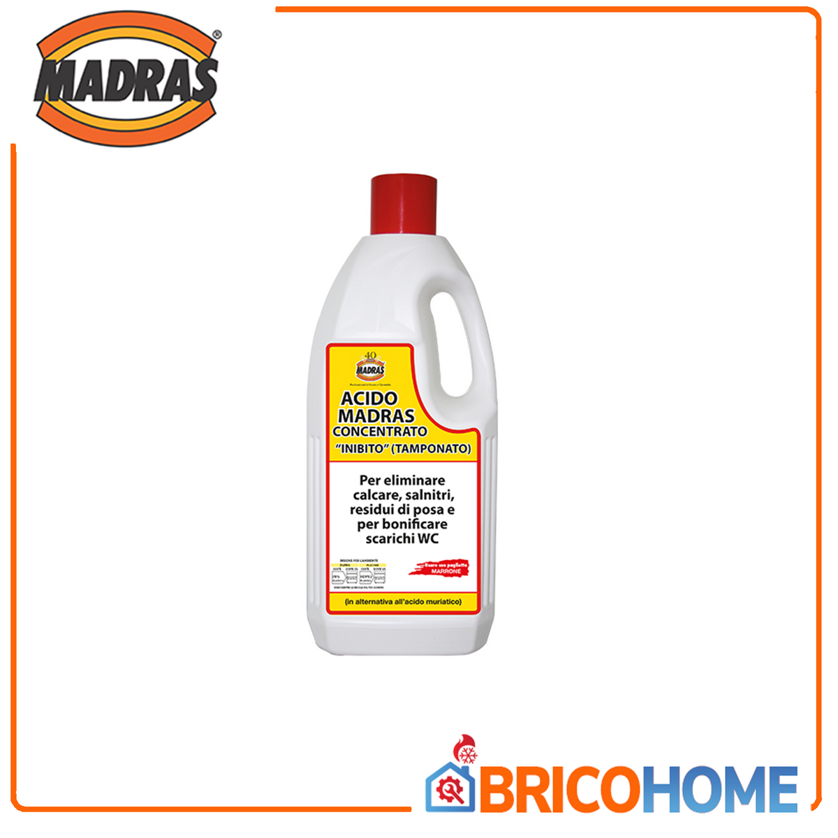 Acide Madras tamponné concentré 2L