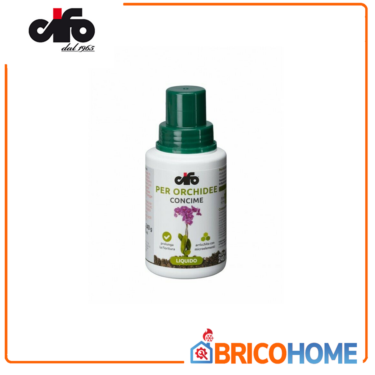 Concime liquido per orchidee CIFO