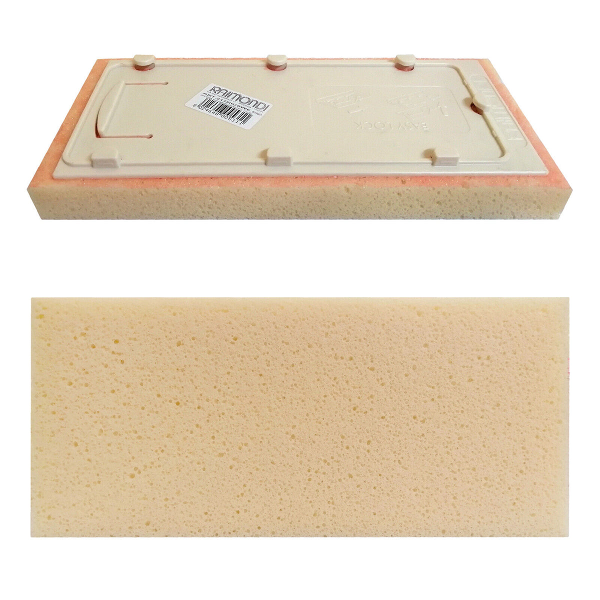 RAIMONDI - Spugna Ricambio Sweepex 217RICSWE | 13x30x3cm | Attacco EASY-LOCK | Made in Italy