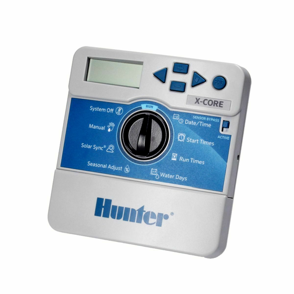 HUNTER - Centralina Irrigazione X-CORE XC-801i-E | 8 Stazioni | Uso Interno | 3 Programmi | Trasformatore Esterno