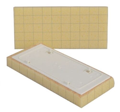 Raimondi - Éponge de rechange Sweepex 217RICSWGT | 13x30x3cm | Fixation rapide | Blanche | Fabriqué en Italie
