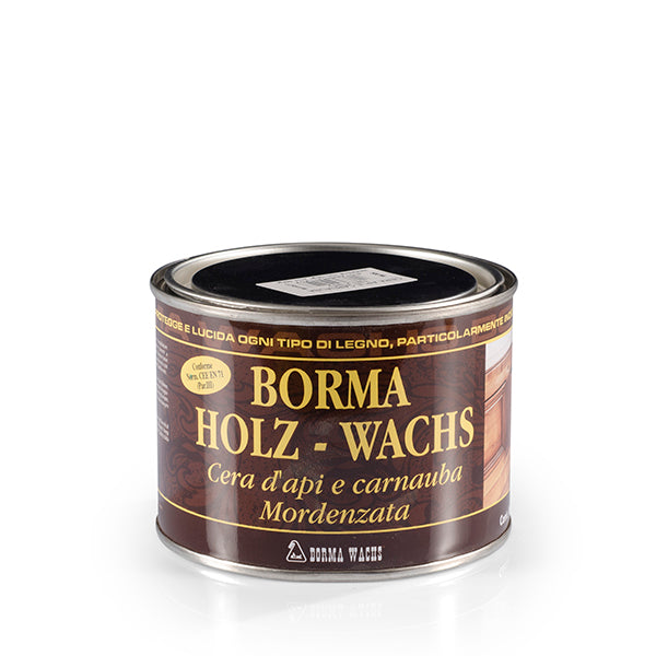 BORMA WACHS - Cera d'Api in Pasta Holzwachs 0120 | 500ml | Neutro | Mobili e Restauro | EN 71-3