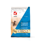 VEBI - DURACID Insetticida Piretroide in Polvere | Pronto all'Uso | Formiche Scarafaggi Cimici Zecche | 1 kg