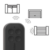 AVIDSEN - Telecomando 4 Tasti Rolling Code 114258 per Automazioni Cancelli e Garage | 433,92 MHz