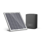 AVIDSEN - Kit Solare Universale Motorizzazione Cancelli 114375 | 12V-24V | Pannello 20W | 2 Batterie 12V/7Ah | IP44