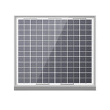 AVIDSEN - Kit Solare Universale Motorizzazione Cancelli 114375 | 12V-24V | Pannello 20W | 2 Batterie 12V/7Ah | IP44