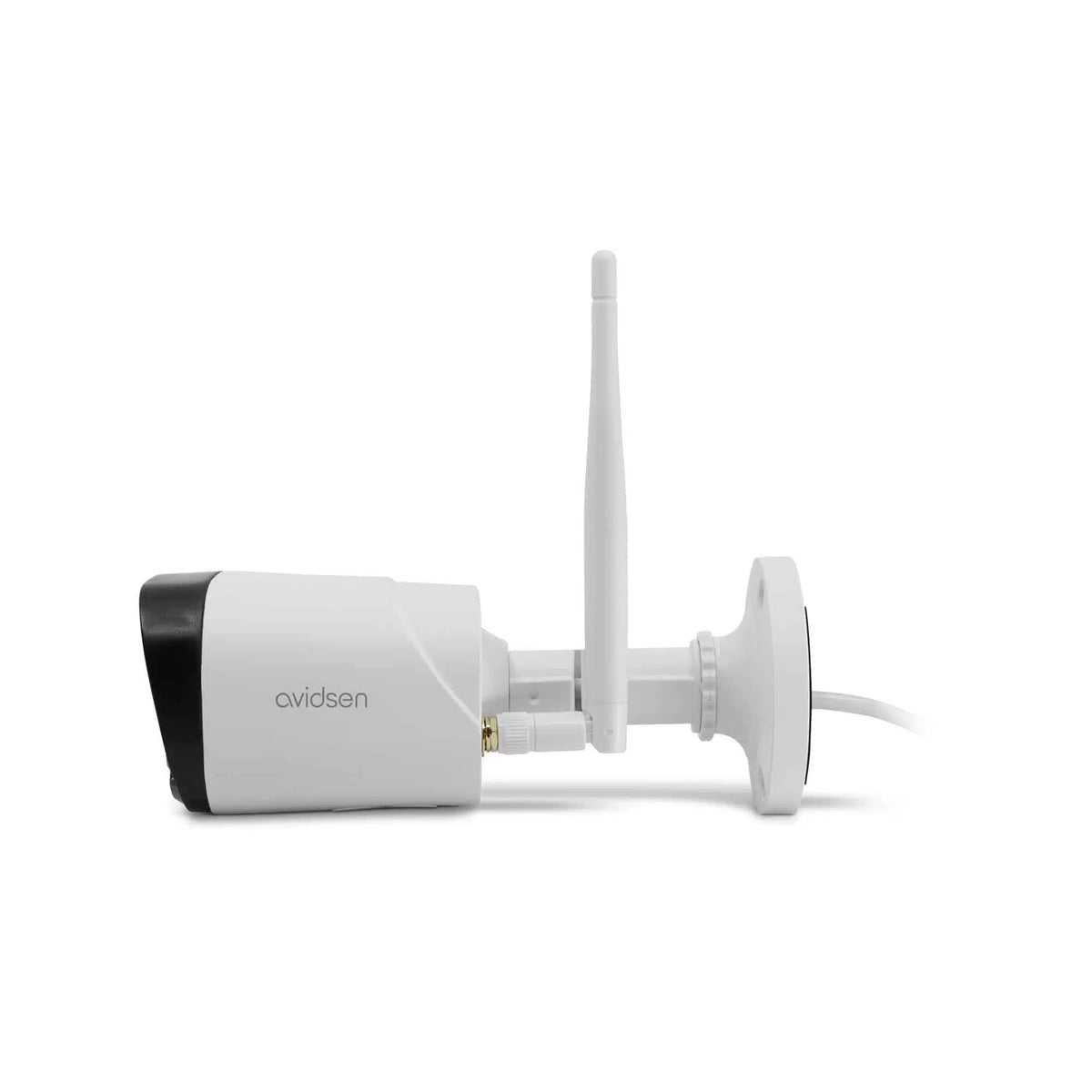 AVIDSEN - WLAN-IP-Kamera für den Außenbereich HomeCam WR 127052 | Full HD 1080P | IP66 | Nachtsicht 25m | Zwei-Wege-Audio | Alexa Google