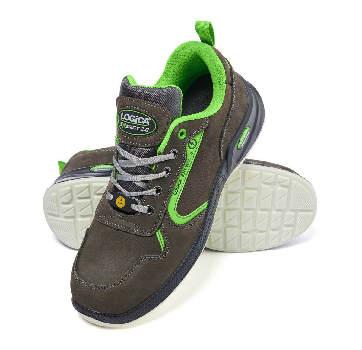 Logica Chaussures de sécurité S3S en cuir nubuck basses TIBET2