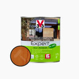 V33 - Impregnante Protettivo Expert all'Acqua in Gel Effetto Cera 0,75 Lt | Legno Esterno e Interno