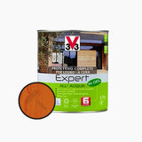 V33 - Impregnante Protettivo Expert all'Acqua in Gel Effetto Cera 0,75 Lt | Legno Esterno e Interno