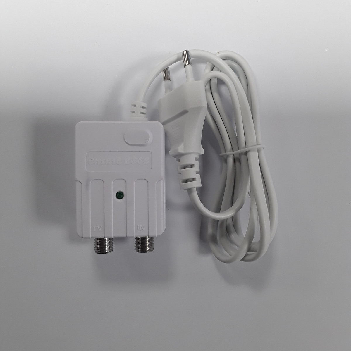EMME ESSE - Alimentatore TV Stabilizzato 83941FC | 1 Uscita | Serie Fast | 12V 300mA | Connettore F