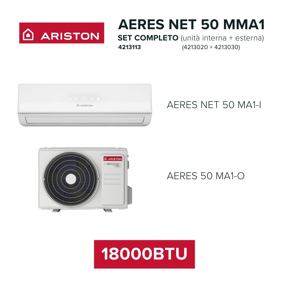 Ariston AERES NET 50 18000BTU Klimaanlage mit Außengerät