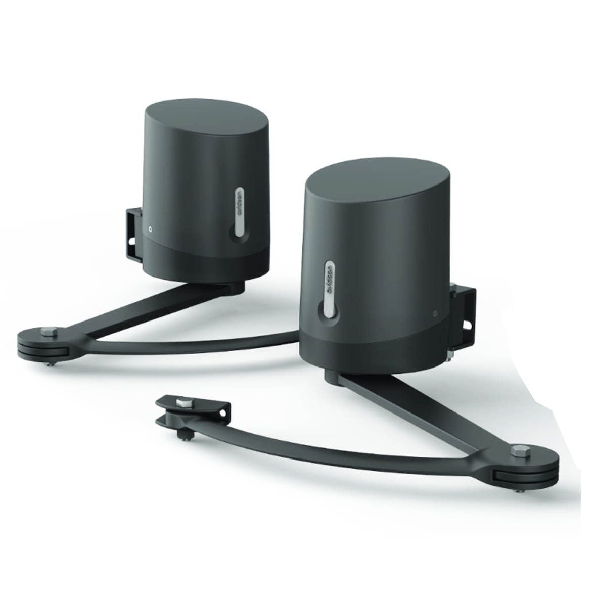 AVIDSEN - ORANE 510 Kit Automazione Cancelli 2 Battenti 24V | Bracci Articolati | 2,5m/250kg | Fotocellule | Telecomandi