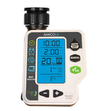RAIN - Programmatore Irrigazione AMICO+ | 1 Zona | Batteria | Display 3" Retroilluminato | 1-6 Bar