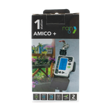 RAIN - Programmatore Irrigazione AMICO+ | 1 Zona | Batteria | Display 3" Retroilluminato | 1-6 Bar