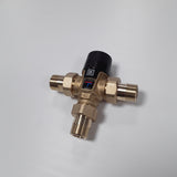 Thermostatmischer für Solarthermie 3/4'' LK 551 HydroMix mit Armaturen und Rückschlagventilen