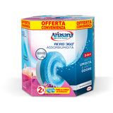 Ariasana - Bipacco Ricarica Tab Aero 360° 2x450g | 2-in-1 Anti-Umidita' e Anti-Odore | Fino a 6 Mesi | Tecnologia Brevettata | Inodore o Lavanda