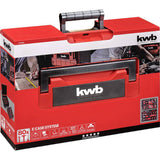 KWB - Valigetta Utensili 80 pz 370560 | Sistema E-Case | Polipropilene | Inserto EVA | TUV/GS