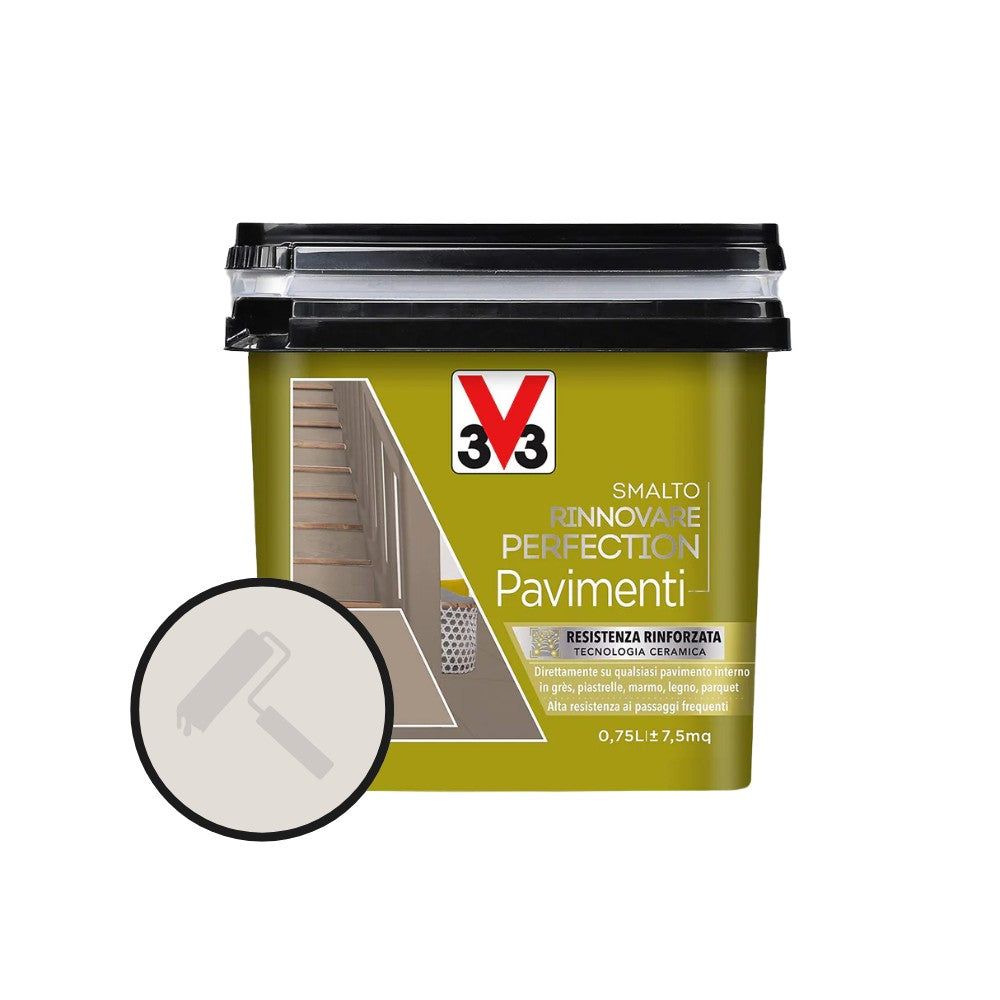 V33 - Smalto Rinnovare Perfection Pavimenti | Tecnologia Ceramica | Piastrelle Marmo Gres Parquet | 5 Colori