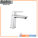 Mamoli Spartaco basin mixer with chrome finish and 140mm spout