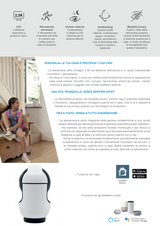 AVIDSEN - Motorisierte WLAN-IP-Kamera HomeCam Indoor | 2,5K | 360° | Automatische Nachführung | Zwei-Wege-Audio
